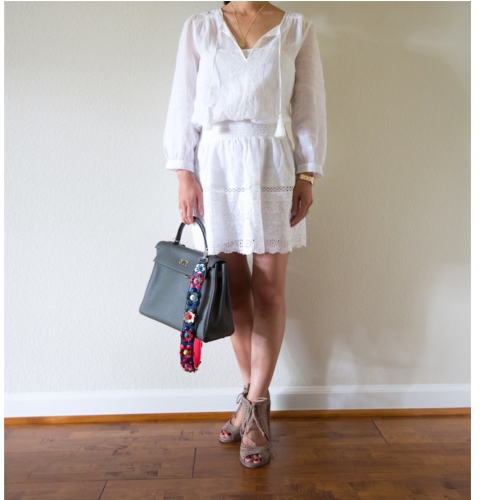 Joie - Laton Embroidered Dress